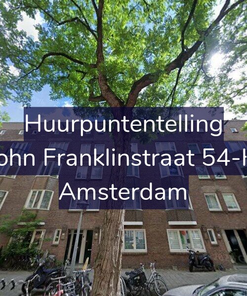 Foto gevel Huurpuntentelling voor John Franklinstraat 54-H, Amsterdam