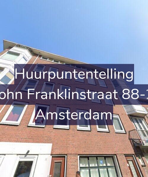 Foto gevel Huurpuntentelling voor John Franklinstraat 88-2, Amsterdam
