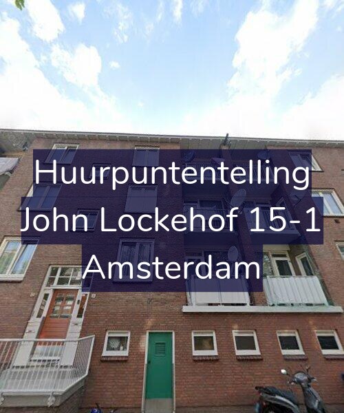 Foto gevel Huurpuntentelling voor John Lockehof 15-1, Amsterdam