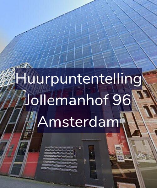 Foto gevel Huurpuntentelling voor Jollemanhof 96, Amsterdam