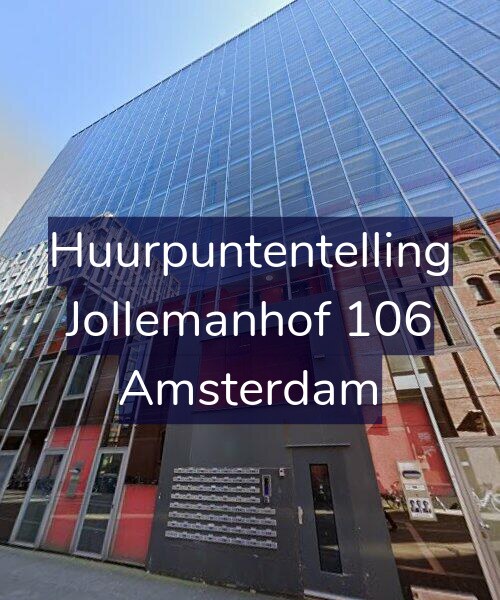 Foto gevel Huurpuntentelling voor Jollemanhof 106, Amsterdam