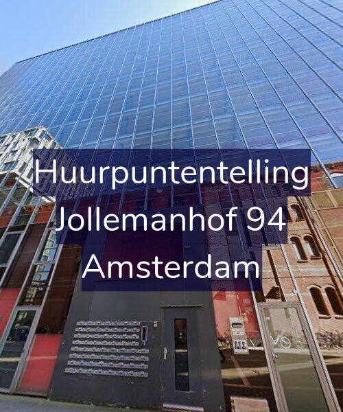 Foto gevel Huurpuntentelling voor Jollemanhof 94, Amsterdam