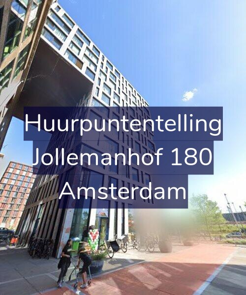 Foto gevel Huurpuntentelling voor Jollemanhof 180, Amsterdam