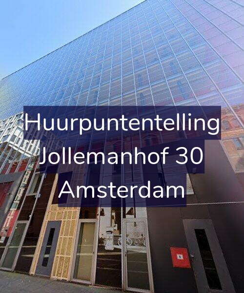 Foto gevel Huurpuntentelling voor Jollemanhof 30, Amsterdam