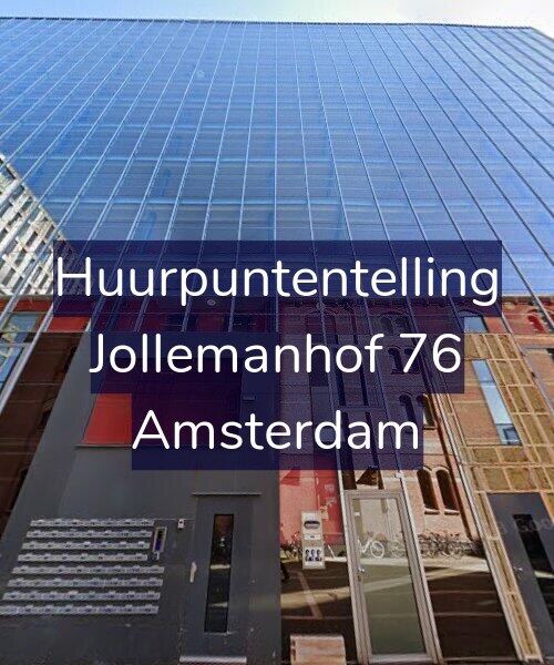 Foto gevel Huurpuntentelling voor Jollemanhof 76, Amsterdam
