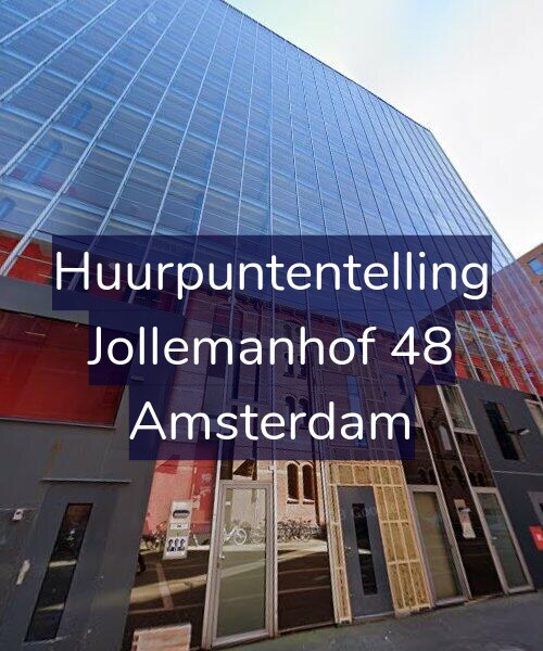 Foto gevel Huurpuntentelling voor Jollemanhof 48, Amsterdam
