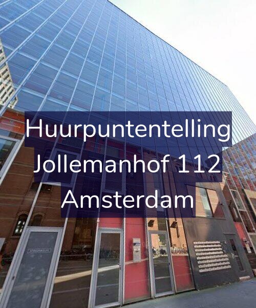 Foto gevel Huurpuntentelling voor Jollemanhof 112, Amsterdam