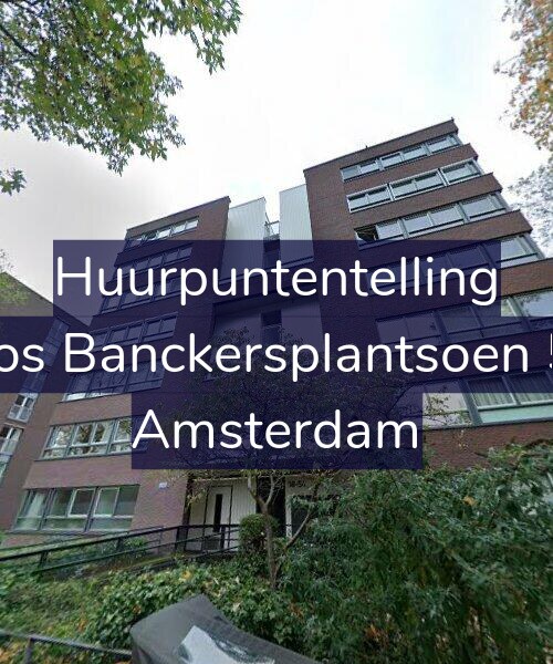 Foto gevel Huurpuntentelling voor Joos Banckersplantsoen 50, Amsterdam