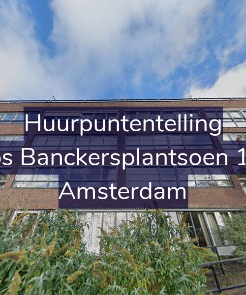 Foto gevel Huurpuntentelling voor Joos Banckersplantsoen 112, Amsterdam