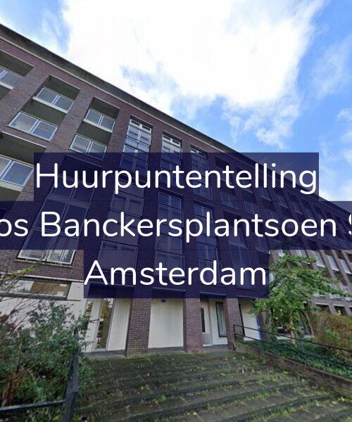 Foto gevel Huurpuntentelling voor Joos Banckersplantsoen 93, Amsterdam