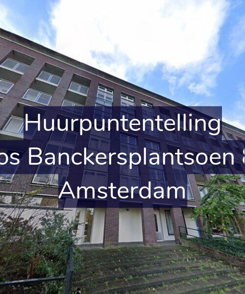 Foto gevel Huurpuntentelling voor Joos Banckersplantsoen 86, Amsterdam