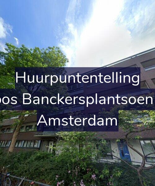 Foto gevel Huurpuntentelling voor Joos Banckersplantsoen 3, Amsterdam