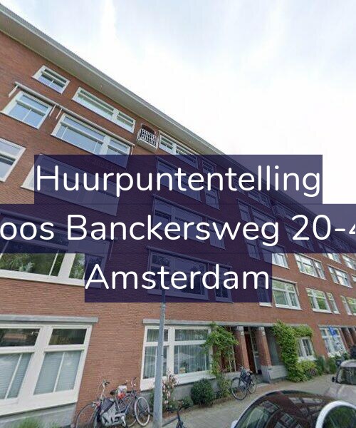 Foto gevel Huurpuntentelling voor Joos Banckersweg 20-4, Amsterdam