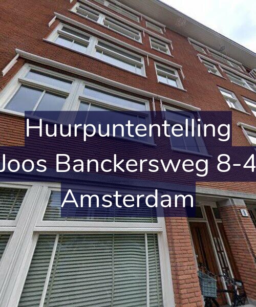 Foto gevel Huurpuntentelling voor Joos Banckersweg 8-4, Amsterdam