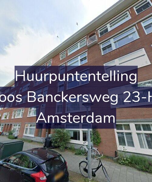 Foto gevel Huurpuntentelling voor Joos Banckersweg 23-H, Amsterdam