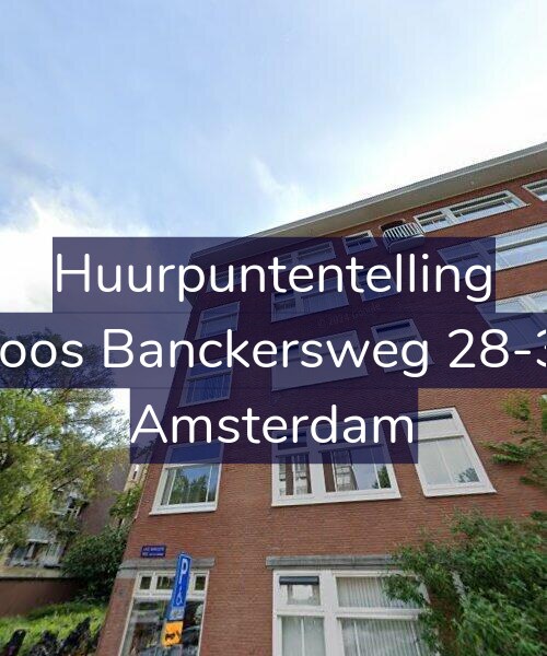 Foto gevel Huurpuntentelling voor Joos Banckersweg 28-3, Amsterdam
