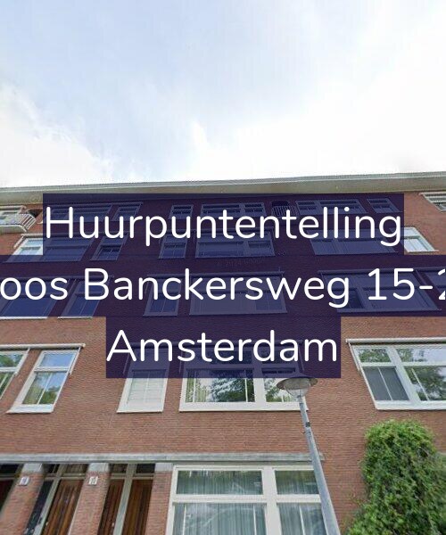 Foto gevel Huurpuntentelling voor Joos Banckersweg 15-2, Amsterdam