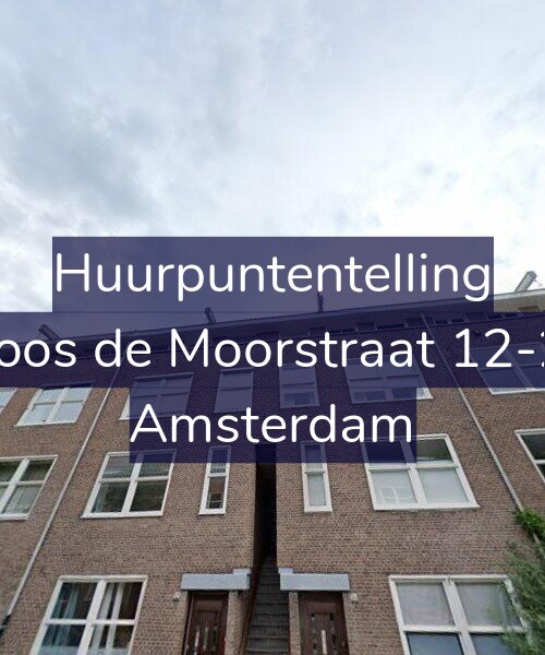 Foto gevel Huurpuntentelling voor Joos de Moorstraat 12-2, Amsterdam