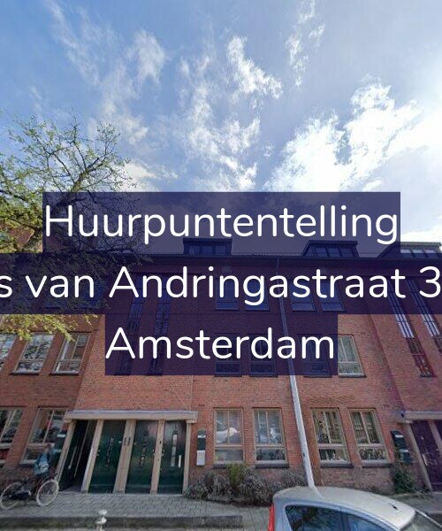 Foto gevel Huurpuntentelling voor Joris van Andringastraat 32-1, Amsterdam