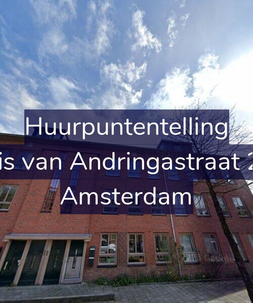 Foto gevel Huurpuntentelling voor Joris van Andringastraat 2-2, Amsterdam