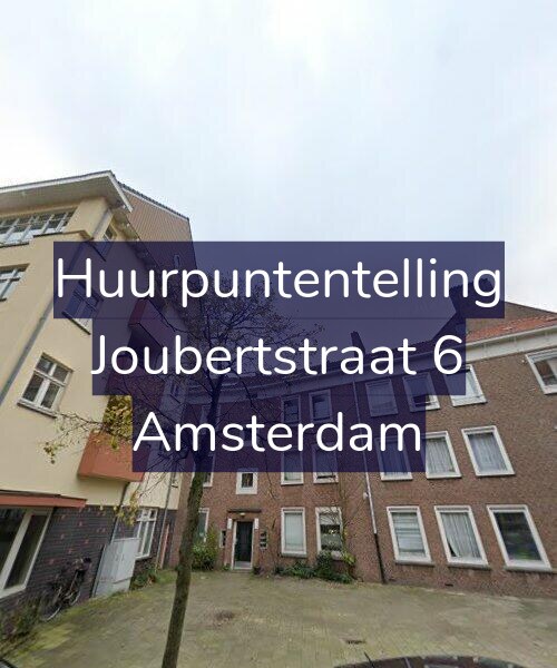 Foto gevel Huurpuntentelling voor Joubertstraat 6, Amsterdam