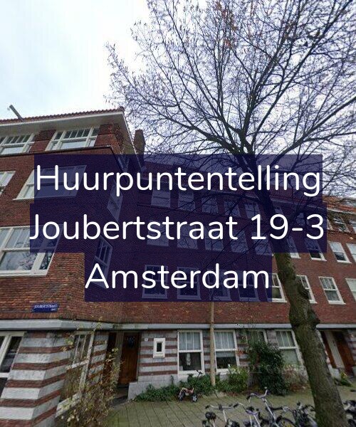Foto gevel Huurpuntentelling voor Joubertstraat 19-3, Amsterdam