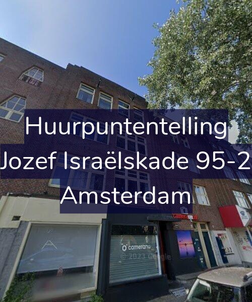 Foto gevel Huurpuntentelling voor Jozef Israëlskade 95-2, Amsterdam