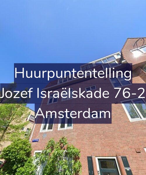Foto gevel Huurpuntentelling voor Jozef Israëlskade 76-2, Amsterdam