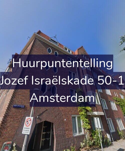 Foto gevel Huurpuntentelling voor Jozef Israëlskade 50-1, Amsterdam
