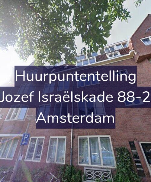 Foto gevel Huurpuntentelling voor Jozef Israëlskade 88-2, Amsterdam