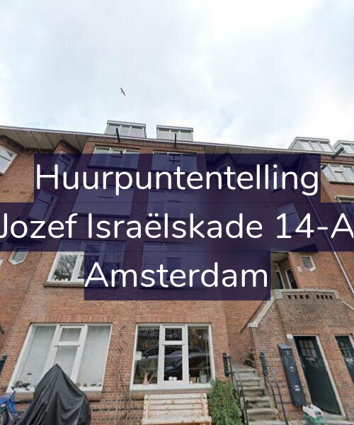 Foto gevel Huurpuntentelling voor Jozef Israëlskade 14-A, Amsterdam