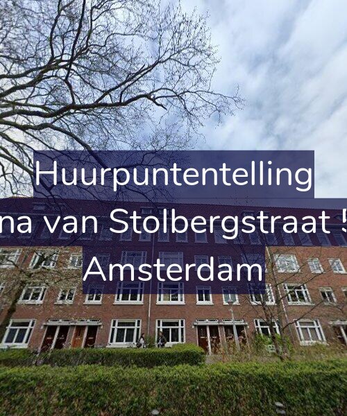 Foto gevel Huurpuntentelling voor Juliana van Stolbergstraat 52-1, Amsterdam