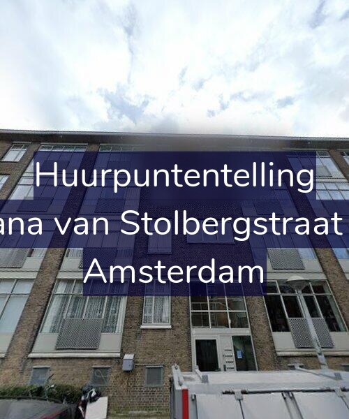 Foto gevel Huurpuntentelling voor Juliana van Stolbergstraat 9-1, Amsterdam