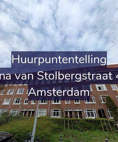Foto gevel Huurpuntentelling voor Juliana van Stolbergstraat 40-3, Amsterdam