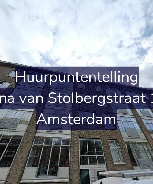 Foto gevel Huurpuntentelling voor Juliana van Stolbergstraat 13-2, Amsterdam