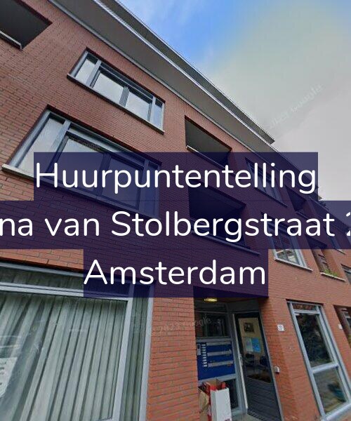 Foto gevel Huurpuntentelling voor Juliana van Stolbergstraat 20-E, Amsterdam