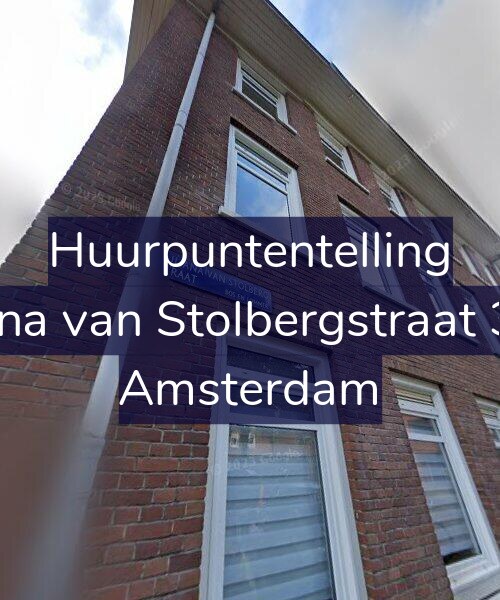 Foto gevel Huurpuntentelling voor Juliana van Stolbergstraat 30-2, Amsterdam