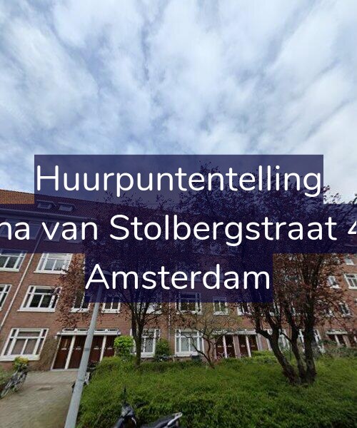 Foto gevel Huurpuntentelling voor Juliana van Stolbergstraat 44-H, Amsterdam