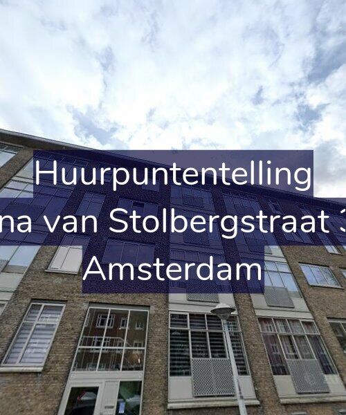 Foto gevel Huurpuntentelling voor Juliana van Stolbergstraat 35-2, Amsterdam