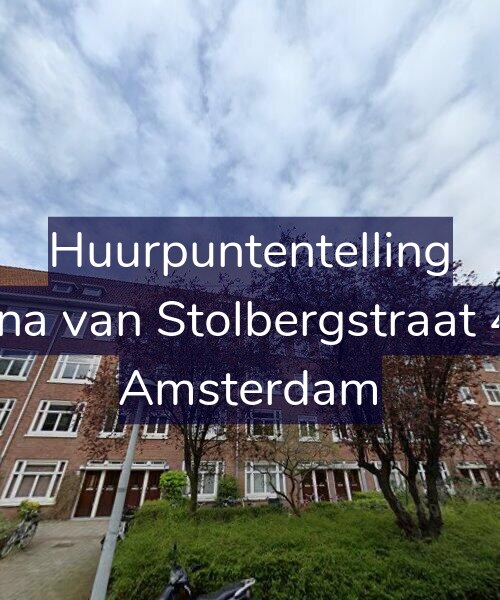 Foto gevel Huurpuntentelling voor Juliana van Stolbergstraat 44-2, Amsterdam