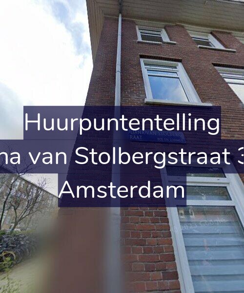 Foto gevel Huurpuntentelling voor Juliana van Stolbergstraat 34-H, Amsterdam
