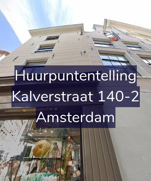Foto gevel Huurpuntentelling voor Kalverstraat 140-2, Amsterdam