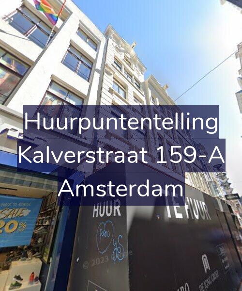 Foto gevel Huurpuntentelling voor Kalverstraat 159-A, Amsterdam