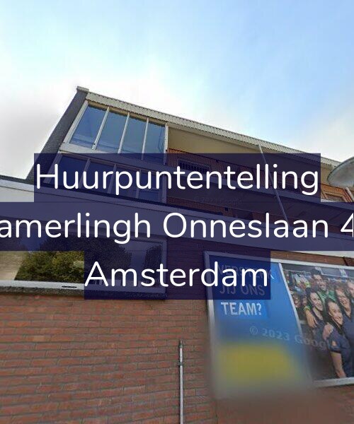 Foto gevel Huurpuntentelling voor Kamerlingh Onneslaan 46, Amsterdam