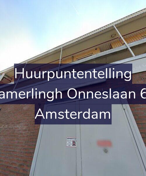 Foto gevel Huurpuntentelling voor Kamerlingh Onneslaan 64, Amsterdam
