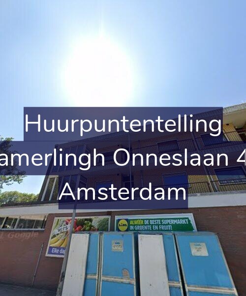 Foto gevel Huurpuntentelling voor Kamerlingh Onneslaan 44, Amsterdam