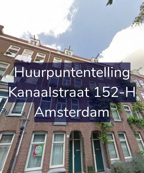 Foto gevel Huurpuntentelling voor Kanaalstraat 152-H, Amsterdam