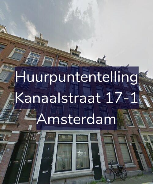 Foto gevel Huurpuntentelling voor Kanaalstraat 17-1, Amsterdam