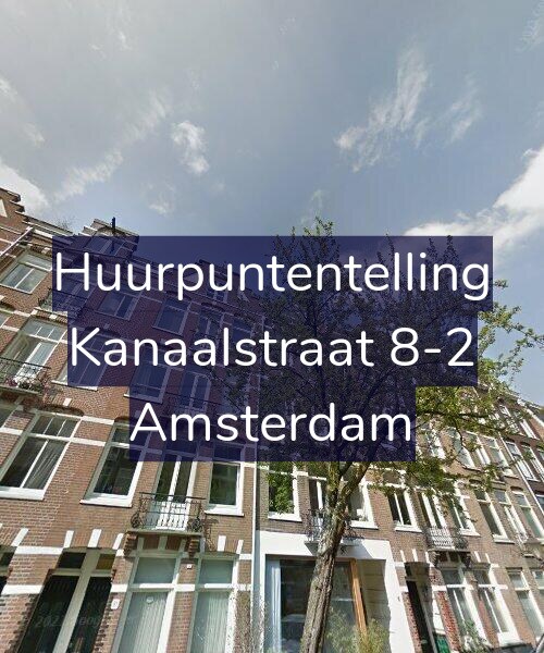 Foto gevel Huurpuntentelling voor Kanaalstraat 8-2, Amsterdam