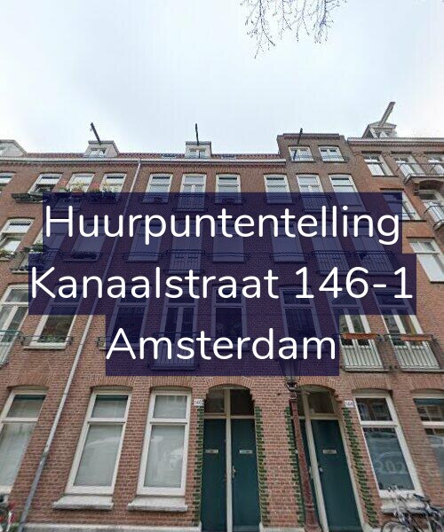 Foto gevel Huurpuntentelling voor Kanaalstraat 146-1, Amsterdam